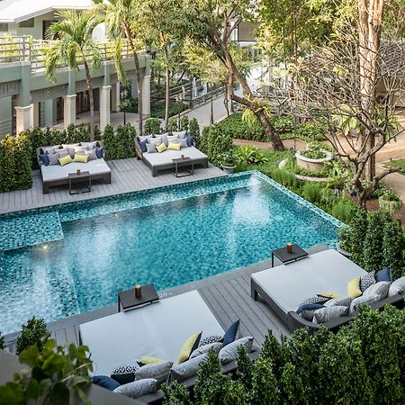 فندق ذا راوييكانلايا بانكوك المظهر الخارجي الصورة The Pool at The Sukhothai