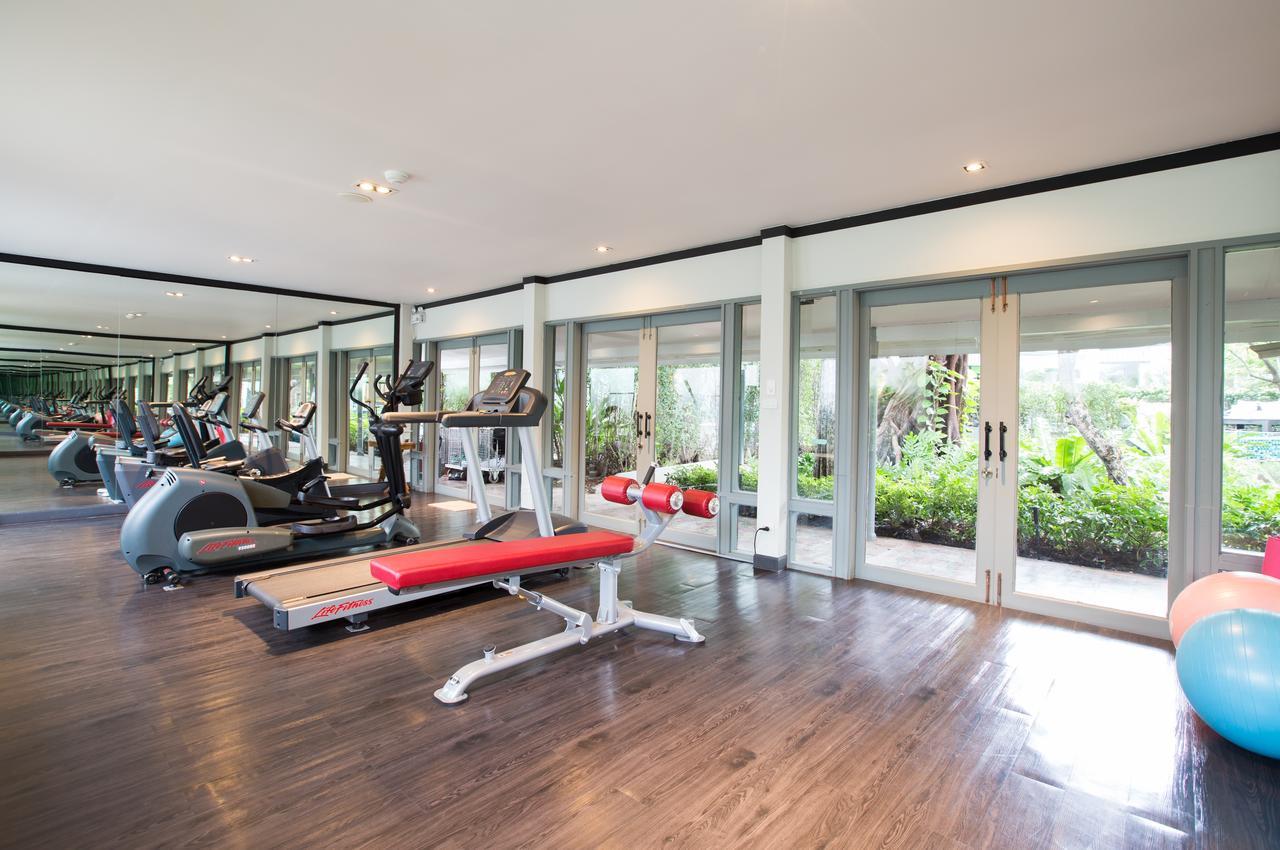 فندق ذا راوييكانلايا بانكوك المظهر الخارجي الصورة The gym at the hotel