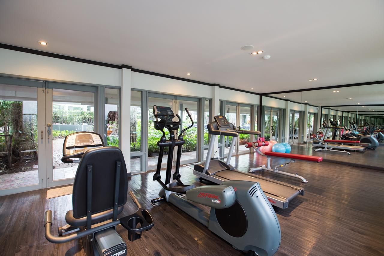 فندق ذا راوييكانلايا بانكوك المظهر الخارجي الصورة The gym at the hotel